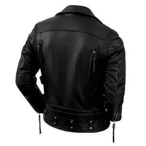 2025 veste en cuir de haute qualité pour hommes unisexe veste en cuir véritable hiver tricoté tissu léger grande taille veste pour hommes - Product Image 6