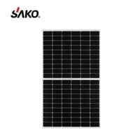 Panneaux solaires SAKO 435W 440W 445W 450W 455W 460W 10BB Module mono 166MM Cellule demi-coupée 144PCS Garantie du produit solaire 25 ANS