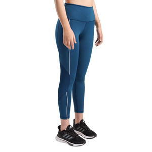 2025 Spring New Female Sportswear High Waist Letter Fitness Compressions <b>Leggings</b> Tight Yoga Seamless <b>Leggings</b> <b>With</b> <b>Mesh</b> Fabric - Product Image 2