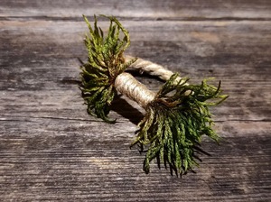 Anneau de serviette en jute vintage fait à la main avec un motif de feuille verte pour la décoration de table de salle à manger rustique et de fête en provenance d'Inde - Product Image 5