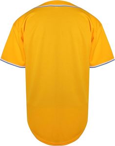 Hip Hop Hipster Blank Plain Button Down Jersey Men and Women's Sports Uniform Baseball & <b>Softball</b> Wear Shirt Baseball Jersey - Product Image 2