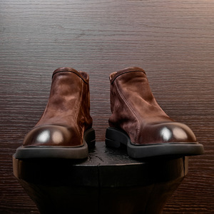 Chaussures de ville en cuir de porc de haute qualité avec revêtement imperméable et semelle intérieure souple pour hommes - Product Image 2