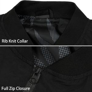 Automne hiver hommes laine courte Cargo veste nouveau épaissi Bomber manteau support Baseball col décontracté épissage haut tissu matériel - Product Image 3