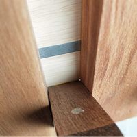 Pinces à sacs en bois murales, pliables, multifonctionnelles à 5 niveaux, pour rangement et décoration intérieure classique, pour salon et armoire, Aaliyan Impex