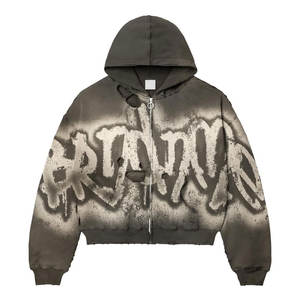 Sweat à capuche brodé pour homme, nouvelle collection hiver, qualité supérieure, design soigné, très demandé, en coton mélangé, vente chaude - Product Image 4