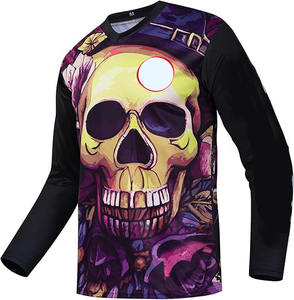 Maillot de Motocross moto équipe de course professionnelle respirant veste de moto confortable vêtements de course automobile moto - Product Image 1