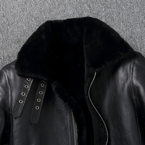 <b>Light</b> Weight <b>Men</b> Leather <b>Jacket</b> Durable Casual Plain <b>Light</b> Weight <b>Men</b> Leather <b>Jacket</b> Durable Windproof Leather Fashion <b>Jacket</b> - Product Image 2