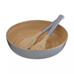 Nouveau DESIGN bol en bambou naturel/bambou bols pour salade nourriture LOGO personnalisé au meilleur prix - Product Image 4