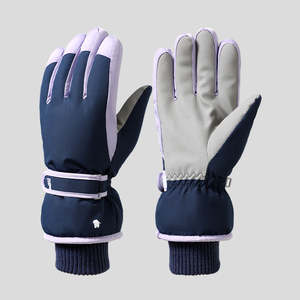 Gants d'hiver isolés imperméables coupe-vent tactiles pour hommes en polyester - Product Image 5