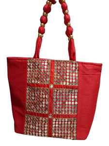 Sac à main mini multicolore imprimé pour femme avec doublure en coton, fermeture éclair, décoration brodée, bandoulière, idéal pour le voyage et l'organisation. - Product Image 2