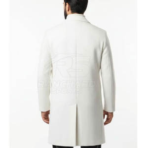 <b>Men</b> <b>Long</b> Overcoat Elegant Business Casual <b>Coat</b> <b>Men</b> <b>Long</b> <b>Coat</b> Tailored Fit Wool Blend Outerwear - Product Image 4
