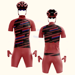 Tenue de cyclisme d'été pour hommes, vêtements d'équipe, design personnalisé, bon prix, maillots de vélo à manches courtes - Product Image 3