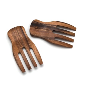 ชุดตะเกียบสลัดไม้ Acacia Salad Hands ขนาด 3.75 นิ้ว x 7 นิ้ว x 1.88 นิ้ว 1 คู่ - Product Image 1