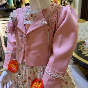 Vestido de diseño elegante con estampado para niña, vestido de diseño impreso con bolso, nuevos vestidos elegantes - Product Image 5