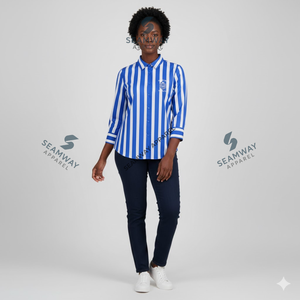 Camisa Formal de la Hermandad Zeta Phi Beta, Camisa Tejida para Uso Diario, Camisa con Cuello para Mujer, Camisa Casual con Botones Delanteros - Product Image 4