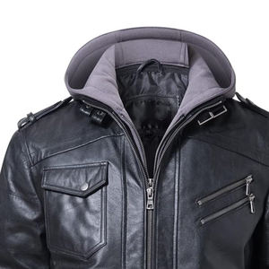 CHAQUETAS DE CUERO HOMBRE CALIDAD PREMIUM MODA - Product Image 2