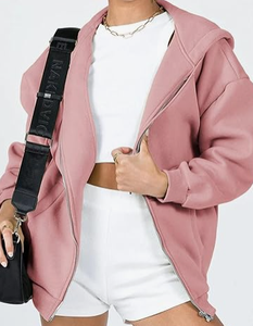 Sudadera con Capucha y Cremallera para Hombre, 100% Algodón, Corte Regular, Diseño Nuevo, Cortavientos, para Invierno y Actividades al Aire Libre, Venta al Por Mayor - Product Image 3