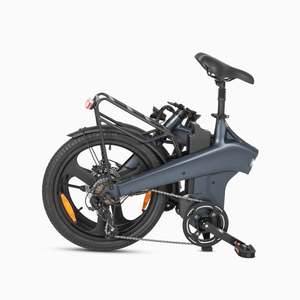 Bicicleta Eléctrica Urbana DYU T1 de 20 Pulgadas con Cuadro Plegable, Motor Central de 250W, Batería de Litio Integrada y Motor en la Rueda Trasera - Product Image 6