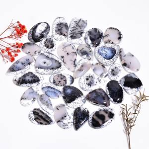 Wholesale 100% Natural Dendrite <b>Opal</b> Cabochon Quartz Gemstone Mix Shape Loose Gemstones for Jewelry Making - Product Image 3