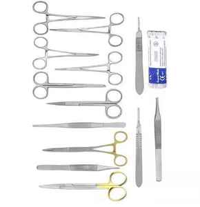 Juego de Instrumentos Quirúrgicos Manuales de Acero Inoxidable de Alta Calidad, 13 Piezas, Bandeja Personalizada para Cirugía General, Caronia Surgical CE - Product Image 2