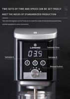 Lehehe Machine à secouer électrique intelligente et automatique pour thé au lait aux bulles Boba, grande capacité 650 ml, corps en aluminium aéronautique pour la préparation de boissons