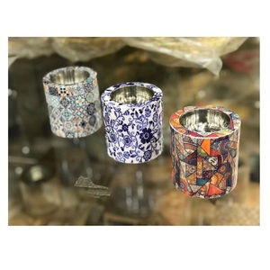 Quemador Bakhoor de resina esmaltada resistente al calor de suministro directo de fábrica con tapa para quemar Oud tradicional disponible para la venta - Product Image 3