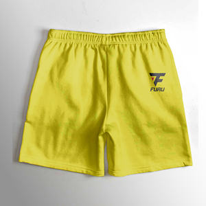 กางเกงขาสั้นขนแกะระบายอากาศสำหรับผู้ชายมีเชือกผูกสำหรับออกกำลังกายและชุดลำลอง - Product Image 2