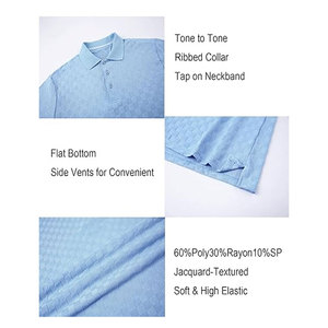 เสื้อโปโลสำหรับผู้ชายเสื้อโปโลผ้านุ่มใส่สบายทำจากผ้าปากีสถานโลโก้ตามสั่ง - Product Image 5