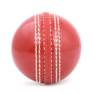 Balle de cricket en caoutchouc Karachi Kings - Rouge - Product Image 4