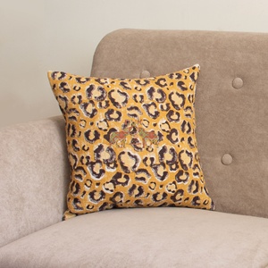 ปลอกหมอนอิงผ้าฝ้ายทรงสี่เหลี่ยมลายเสือดาวคุณภาพสูงสำหรับบ้าน สำนักงาน หรือเตียงนอน - ปลอกหมอนอิงทรงสี่เหลี่ยม - Product Image 6