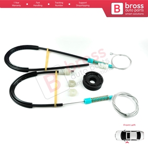 Kit de Reparación de Elevalunas Izquierdo BWR1049 para C70 873 1998-2005 Cabrio Convertible CC - Product Image 4