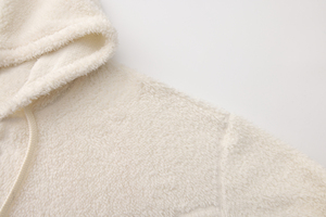 Pijama de poliéster 100% personalizado, sudaderas con capucha cálidas para mujer, Vestido de manga larga, sudadera de moda, ropa informal para el hogar, sudaderas con capucha de invierno - Product Image 4