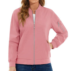 Blouson aviateur léger et confortable pour femme, 100% tricot de haute qualité, respirant, en toile coupe-vent, meilleur design - Product Image 1