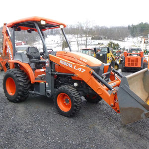 รถแทรกเตอร์ขนาดเล็ก Kubota 4X4WD รถแทรกเตอร์ขนาดกะทัดรัดที่มีความจุสูงด้านหน้าและรถตักดินประเภทล้อแบริ่งเครื่องยนต์มอเตอร์ส่วนประกอบเกียร์ - Product Image 2