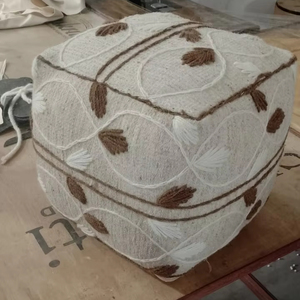 Handmade Macrame Cotton Knitting Cushion <b>Cover</b> with Magnetic Portrait Embroidery Boho Decorative Throw Pillow <b>for</b> <b>Sofa</b> Bedroom - Product Image 6