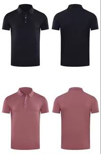 Golf à manches courtes et col épais imprimé personnalisé pour 100% tissu tricoté en coton respirant séchage rapide grande taille différente - Product Image 3