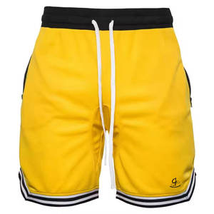 Ropa de calle para hombre, ropa deportiva de malla transpirable, pantalones cortos para patrón personalizado, pantalones cortos de baloncesto de estilo con diseño impreso - Product Image 4