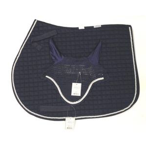 Tapis de selle de cheval avec matelassage carré et rembourrage doux à l'intérieur du tissu respirant derrière - Product Image 3
