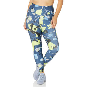 Pantalones deportivos sin costuras de alta calidad para mujer, pantalones deportivos de cintura alta para gimnasio, Push Up, compresión de Yoga, mallas estampadas de talla grande - Product Image 1