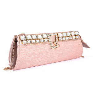 Bolso de mano nupcial para mujer (Rj-2) - Color melocotón - Product Image 1