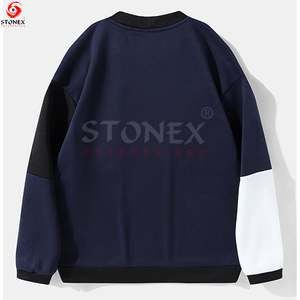 High Quality Polyester Cotton Custom Plain Crewneck Sweatshirt <b>Men</b> Crew Neck Sweatshirts - Product Image 2