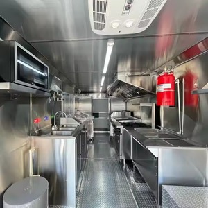 Camion de restauration rapide mobile entièrement équipé camion de nourriture avec équipement de cuisine complet prix bon marché - Product Image 4