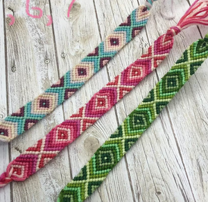 Friendship <b>Bracelets</b> ~ Macrame Knotted Affordable <b>Bracelets</b> <b>String</b> - Trendy - *CUSTOMIZABLE* - Product Image 2