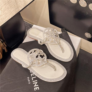 รองเท้าแตะหนังแท้สำหรับผู้หญิง, รองเท้าเดินชายหาดสไตล์อินเทรนด์2025 - Product Image 2