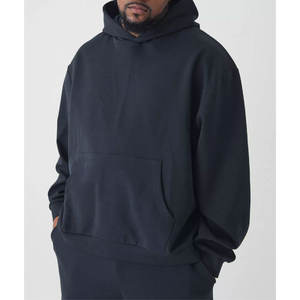 Sweat-shirt à capuche en polaire pour homme en gros, coton respirant, anti-froissement, streetwear - Product Image 1