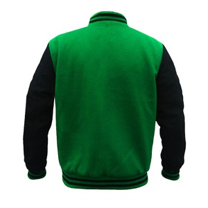 Recién llegado, chaquetas universitarias para hombre, alta calidad, OEM Pakistán, hecho directo de fábrica, logotipo de Color personalizado, cuello alto largo, tela fina - Product Image 3