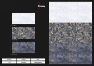 wall innovation 300x600mm ceramic wall <b>tiles</b> bathroom kitchen glossy matt sugar carving texture interior wall design lux - Product Image 3