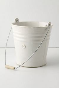 Maceta rústica galvanizada con detalle de letrina grabado, excelente para arreglos de jardín vintage al aire libre y uso en patio - Product Image 2