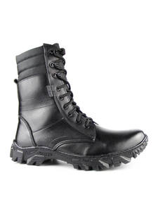 Bottes tactiques d'hiver en cuir véritable pour hommes, chaussures de randonnée, d'escalade et de sport de plein air avec embout en acier - Product Image 2