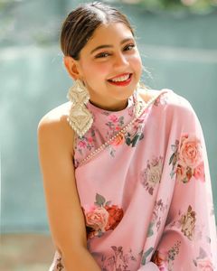 Elegant Fashion Latest Design Causal Wear Saree Georgette Printed Comfortable Fabric High Quality Indian Saree for Women - Product Image 2